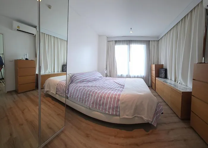 View Luxury Condo, Airportmrt Link 50 Meters Apartment Bangkok